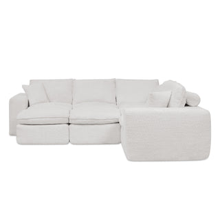 Sectional Sofa With Moveable Ottoman