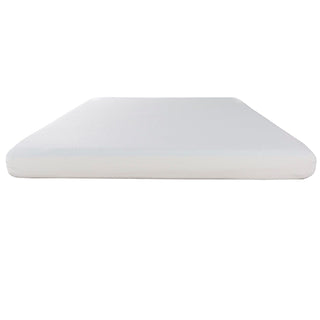6" Firm Gel Memory Foam Mattress In A Box, Soft Double Layered Mattress Bed - White - Full