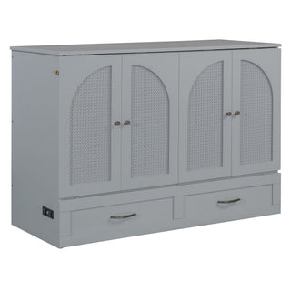 Murphy Bed With Large Drawers