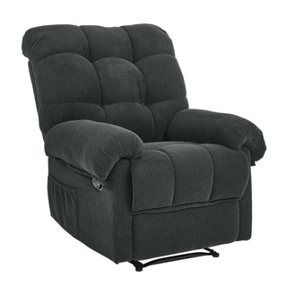 Manual Recliner, Padded Footrest