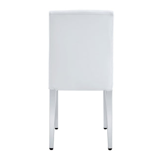 Elegant Upholstered Chairs & Metal Legs