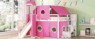 Loft Bed With Tent And Tower