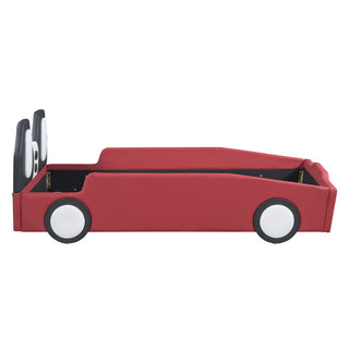 High Quality Race Car Shaped Platform Bed & Wheels