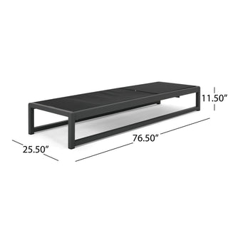 Outdoor Nylon Chaise Lounge, (Set of 2)
