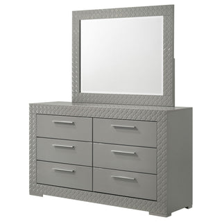 Pierce - 6 Drawer Dresser And Mirror