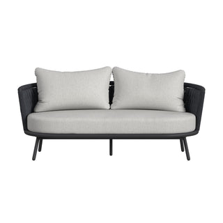 Bali - Loveseat With Olefin - Dark Gray