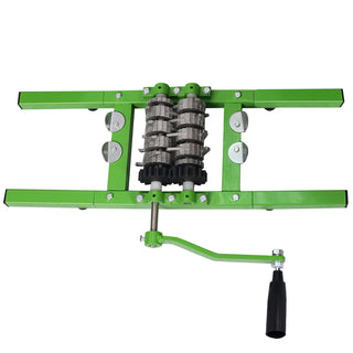 Manual Fruit Wine Press And Crusher For Kitchen, 100% Natural Juice Maker - Green