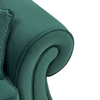 3 Seater Sofa With Pocket Coils And Foam Cushion, Removable Seat
