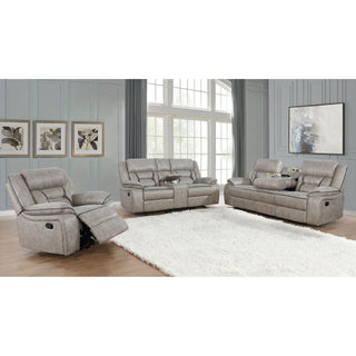 Brazelton - Glider Loveseat With Console