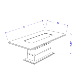 Ariya - Coffee Table - Dark Gray