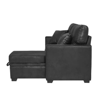 Sectional Sofa With Pull Out Bed, Reversible Chaise
