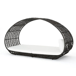 Abigal - Outdoor Wicker Daybed With Cushion