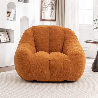 Comfy Bean Bag Chair With Memory Foam Filler, Tufted Soft