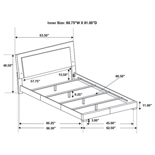 Dulcey - Bedroom Set & LED Lighting