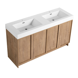 Freestanding Bathroom Vanity With Sink, Soft Close Doors