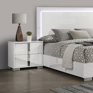 Nightstand With Vertical Handles