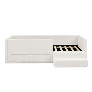 Safe Kids Bed With Guardrails And Storage