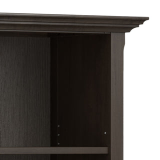 Amherst - 5 Shelf Bookcase - Brown - Pine