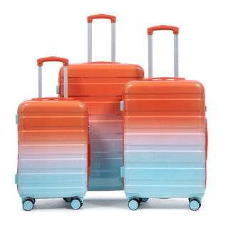 Luggage Set 20" /24" /28" With Combination Lock And Silent Wheels