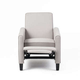 Upholstered Push Back Recliner Chair For Living Room
