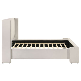 Froberg - Platform Bed With Wingback Headboard