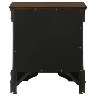 Demetra - 2 Drawer Nightstand - Cappuccino