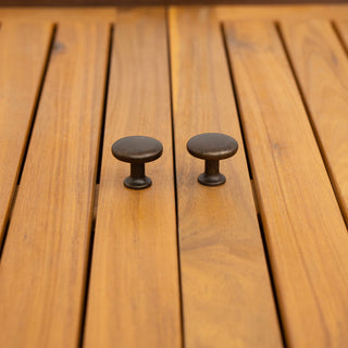 Kedzie - Acacia Wood Cabinet - Teak