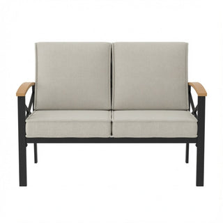 Outdoor Loveseat With Washable Cushions