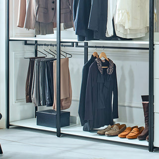 Fiona - Walk-In Closet System, Freestanding - White