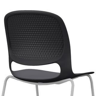 Stacking Chairs (Set of 4) - Black