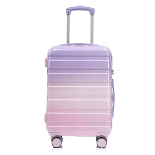 Luggage Set 14" / 20" With Combination Lock And Cosmetic Case
