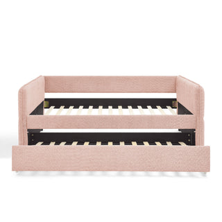 Upholstered Daybed With Pop Up Trundle