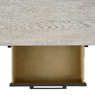 Axel - Server - Light Gray / Espresso