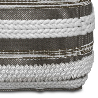 Sommer - Handcrafted Square Pouf