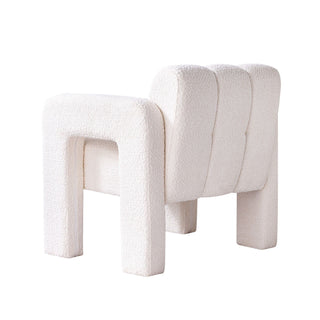31.10" Boucle Upholstered Accent Chair