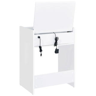 Ayuba - 3 Drawer Makeup Vanity Table With Mirror And Stool