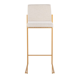 Fuji - Contemporary Design High Back Barstool