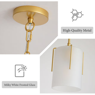 Adjustable Cylindrical Pendant Light