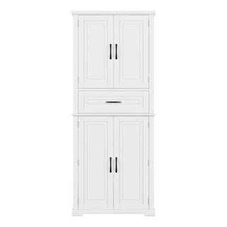 Bathroom Storage Cabinet With Multifunctional Storage Space, Drawer With Slide Rails, Adjustable Shelf