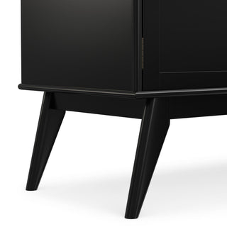 Draper - Handcrafted Mid Century Low TV Media Stand