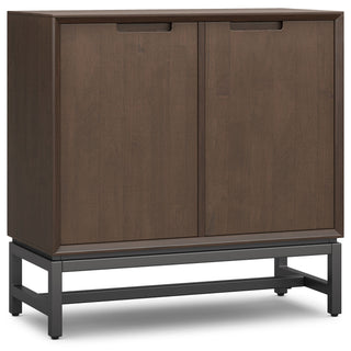 Banting - Low Storage Cabinet With Adjustable Shelves - Walnut Brown