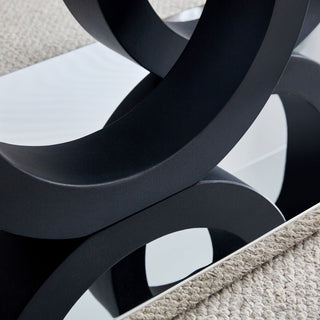 Minimalist Coffee Table - Black