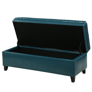 Juliana - Storage Ottoman With Birch Legs