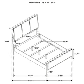 Benson - Panel Bed
