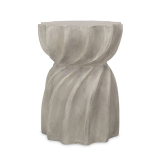 Modern Canis Side Table Outdoor Use - Gray