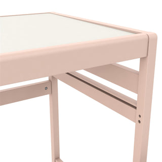 Signy - 3 Piece Activity Table Set - Pink / White