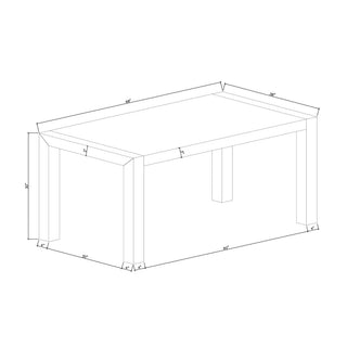 Dahiris - Dining Table - Black