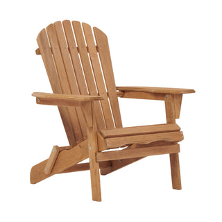 Oversize Outdoor Folding Adirondack Chair, Patio Chair For Garden