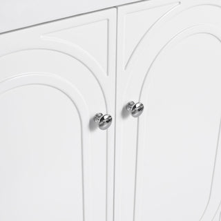 Modern Freestanding Bathroom Vanity With Soft Close Cabinet Doors