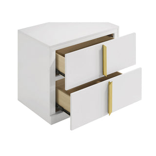 Lauryn - 2 Drawer Nightstand - Gloss White